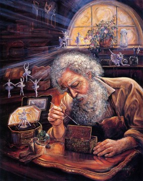 JW magische Spieldosen Fantasie Ölgemälde